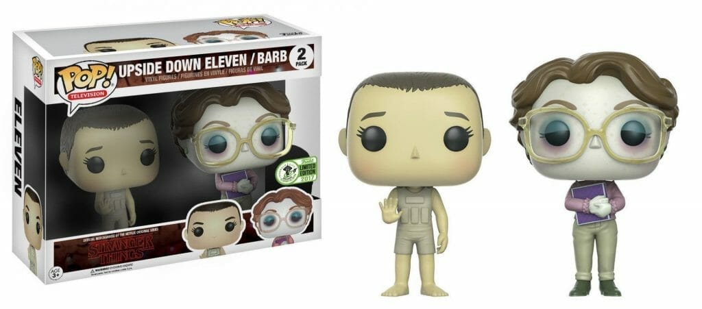 eleven funko pop: eleven and barb