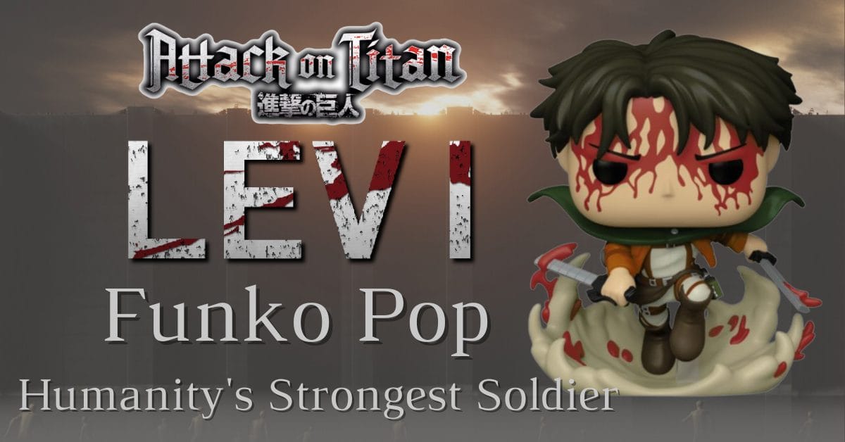 Funko POP! Attack on Titan 239 Cleaning Levi Hot Topic Exclusive