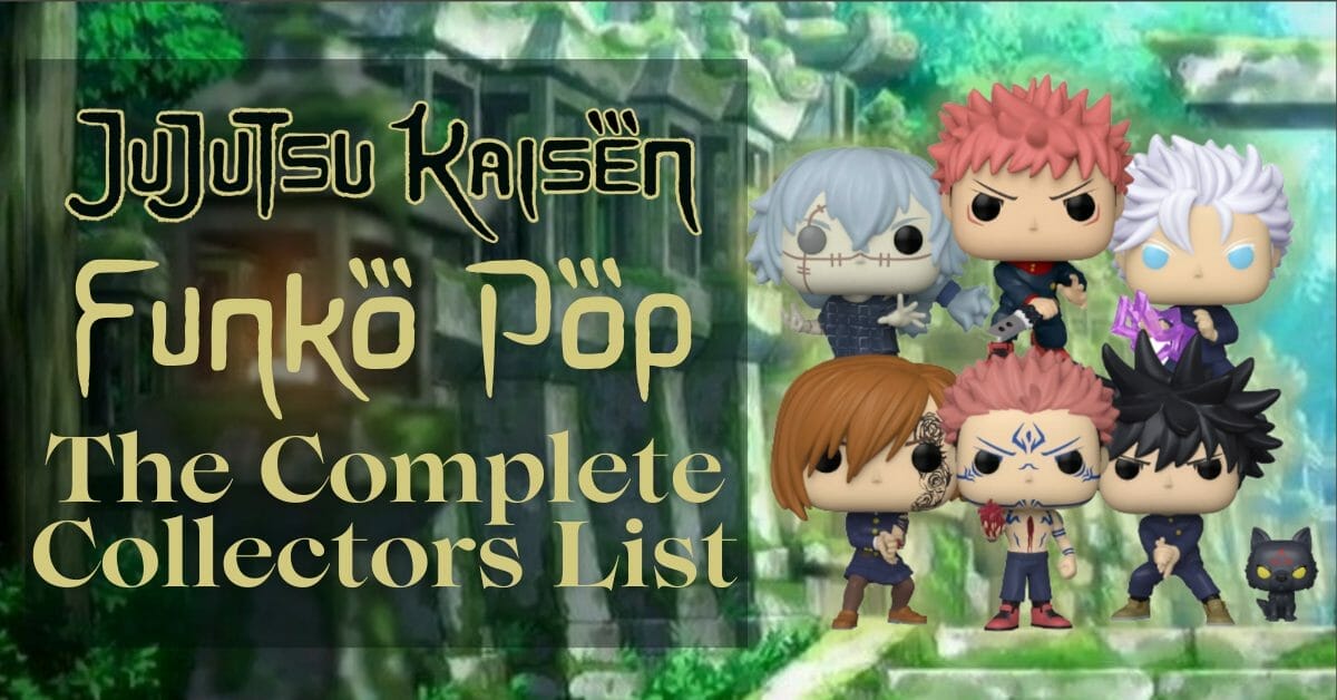 Jujutsu Kaisen POP!s checklist ✔️ : r/funkopop